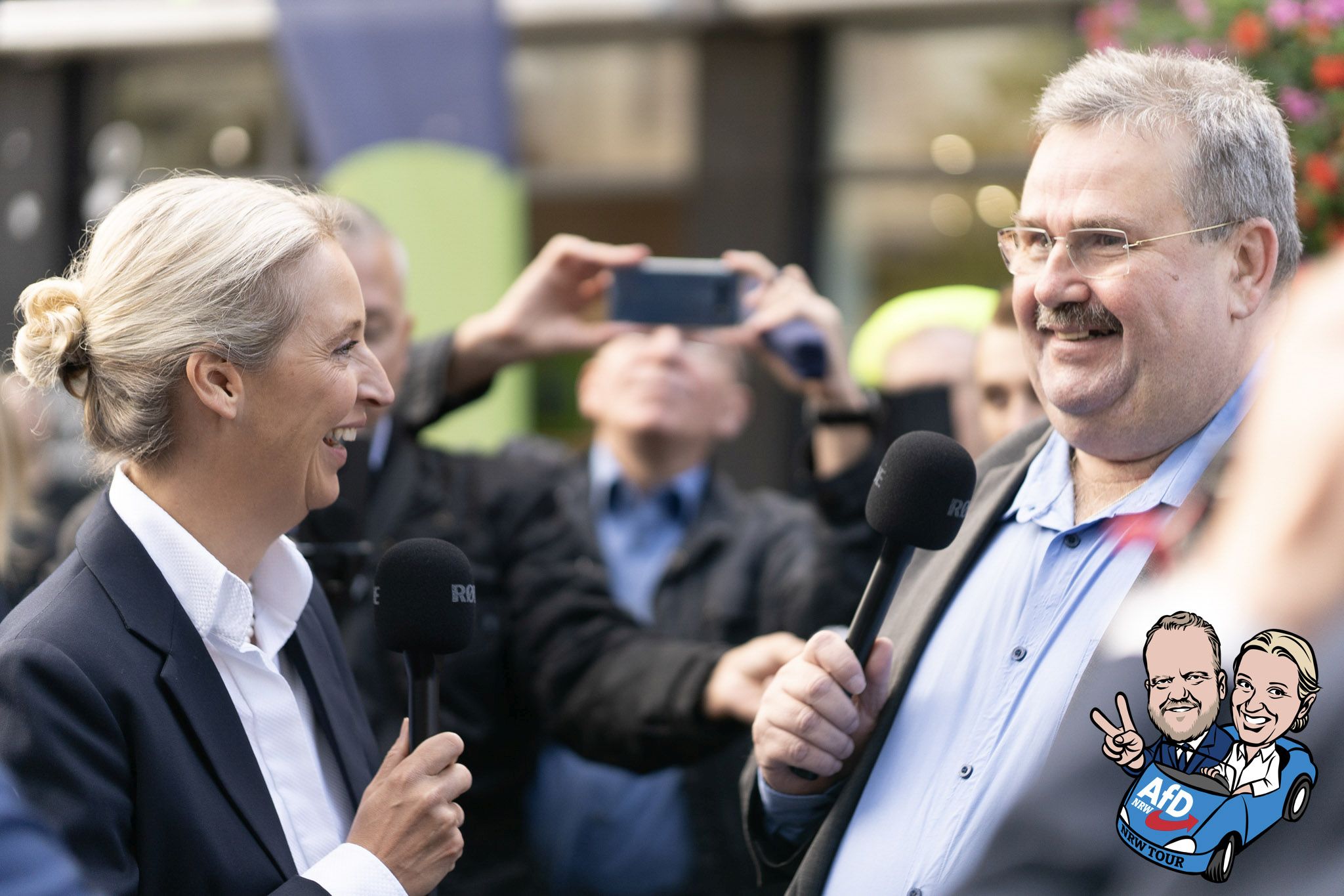 Alice Weidel zu Gast in Bergheim