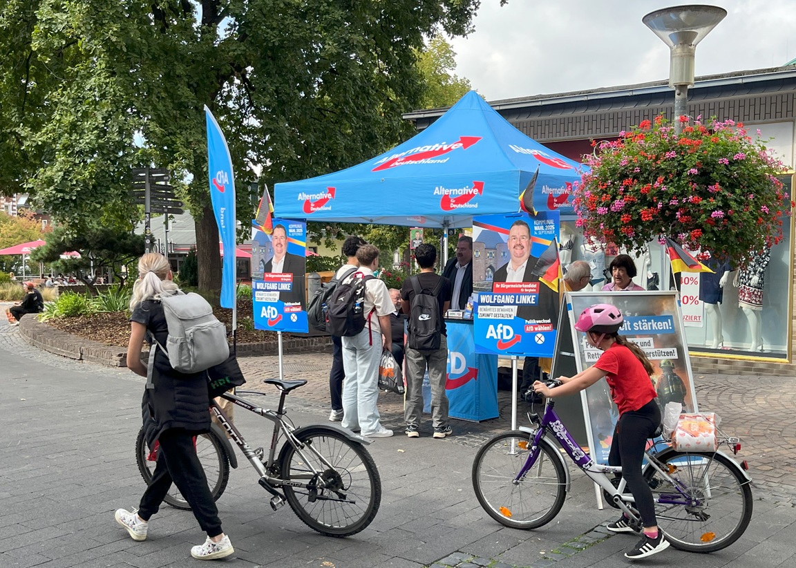 Unser Infostand vom 08.09.2025